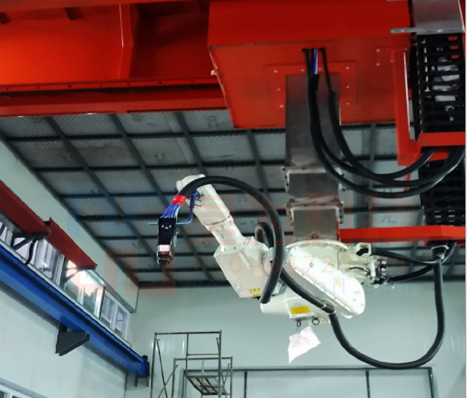 龍門七軸涂裝機器人